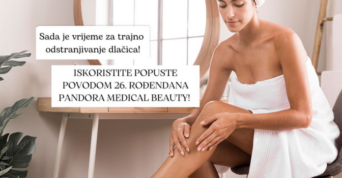 PANDORA MEDICAL BEAUTY vam povodom svog rođendana poklanja poklon bon u