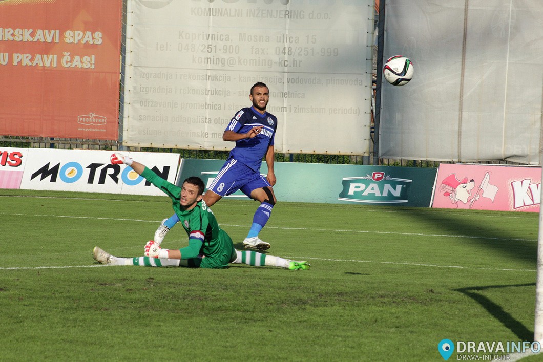 Muzafer Ejupi zabija za 1:0 protiv Splita