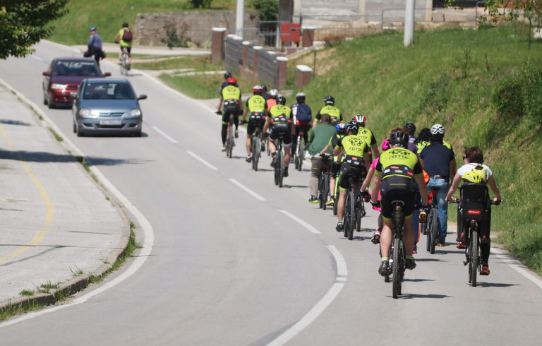 Biciklisti na povratku iz Jagnjedovca