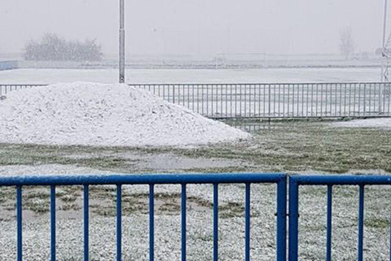 Utakmica u Miklinovcu odgođena zbog snijega