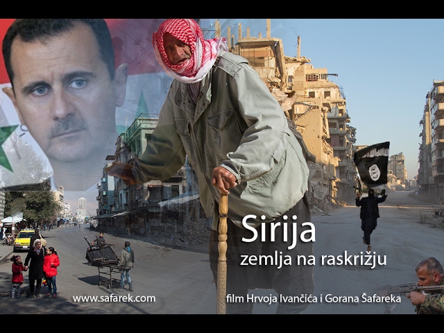 VIDEO Goran Šafarek i Hrvoje Ivančić premijerno prikazuju što su snimili u ratnoj Siriji
