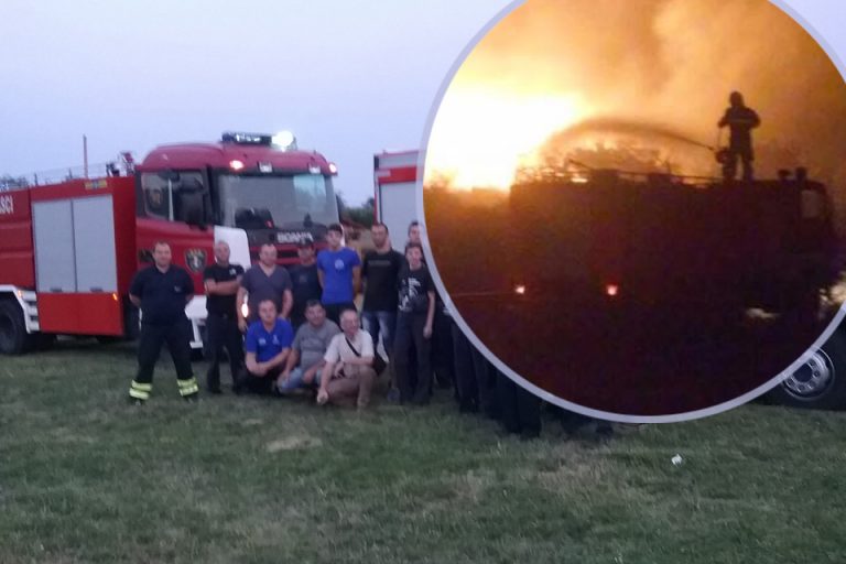 FOTO Podravsko-prigorski vatrogasci ponovno otišli u pomoć Dalmaciji