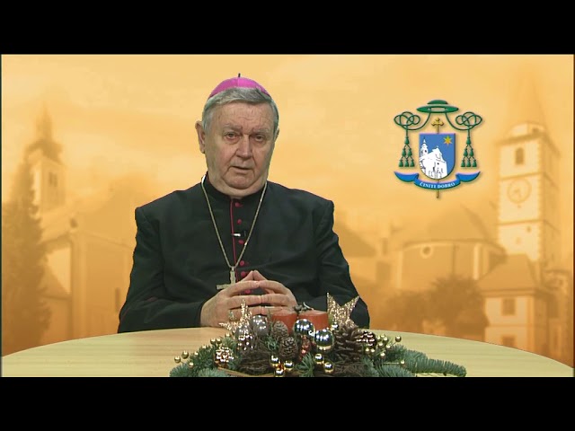 VIDEO Božićna poruka biskupa Josipa Mrzljaka: Božić nam može biti veliki ispit savjesti