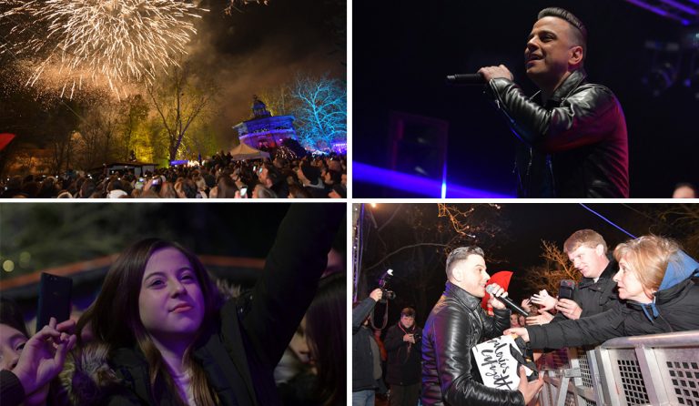 FOTO/VIDEO Predivan vatromet i Ivan Zak uveli su Koprivnicu u novu godinu!