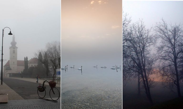 FOTO Pogledajte mističnu atmosferu maglovite Koprivnice i Šoderice