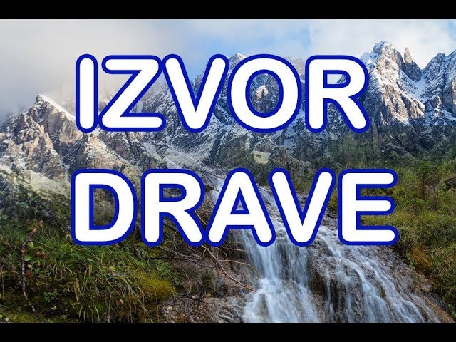 VIDEO Znate li kako izgleda izvor rijeke Drave?