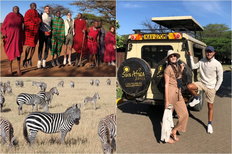FOTO: AFRIČKA AVANTURA Stela i Petar Matoničkin bili su na nezaboravnom safariju u Keniji