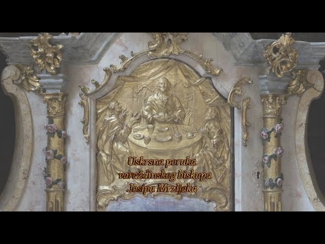 Uskrsna poruka mons. Josipa Mrzljaka, varaždinskog biskupa