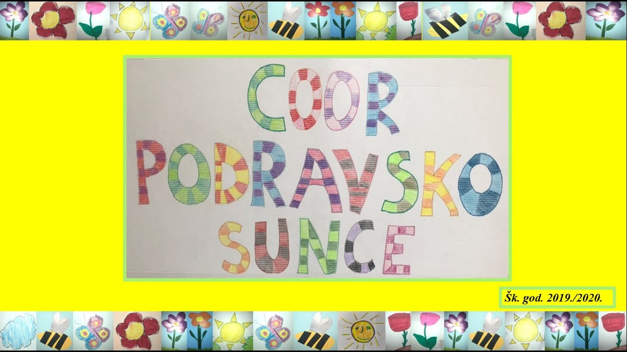 VIDEO Centar Podravsko sunce slavi svoj dan, učenici i djelatnici škole osmislili virtualni program