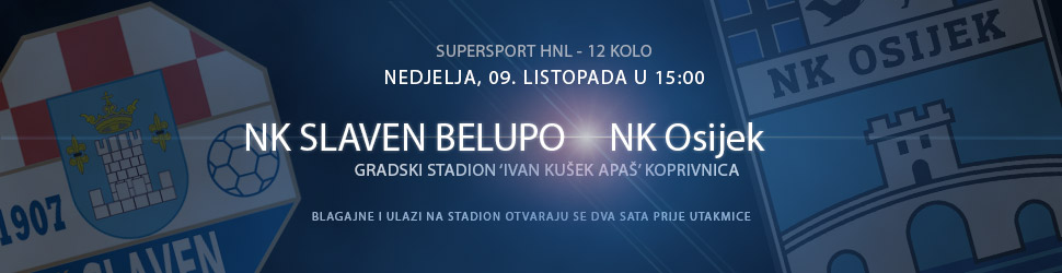 NK Slaven Belupo - NK Osijek